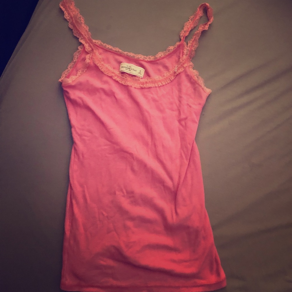 Abercrombie pink tank